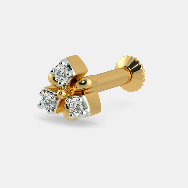 The Fuchsia Nose Screw - Aggarwal jewels