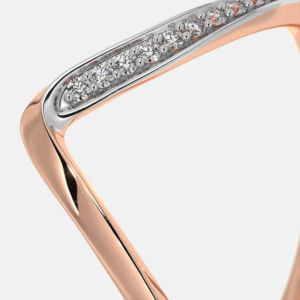 The Zemora Chevron Ring - Aggarwal jewels