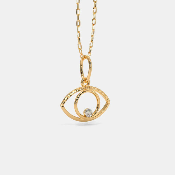 The Melene Evil Eye Pendant - Aggarwal jewels