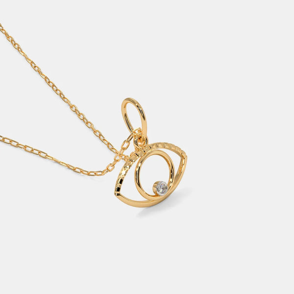 The Melene Evil Eye Pendant - Aggarwal jewels
