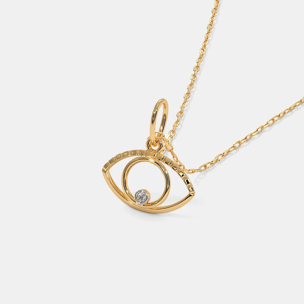 The Melene Evil Eye Pendant - Aggarwal jewels