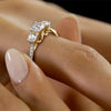 The Joel Three Stone Solitaire Ring - Aggarwal jewels