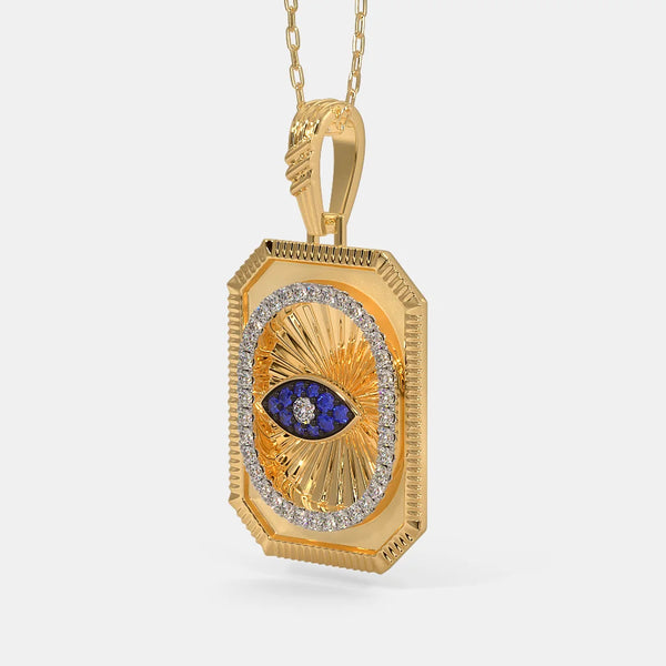 The Serenity Evil Eye Pendant For Him