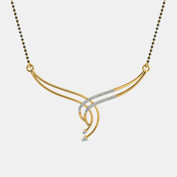 The Adhika Mangalsutra Pendant - Aggarwal jewels