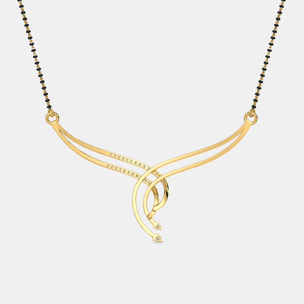 The Adhika Mangalsutra Pendant - Aggarwal jewels