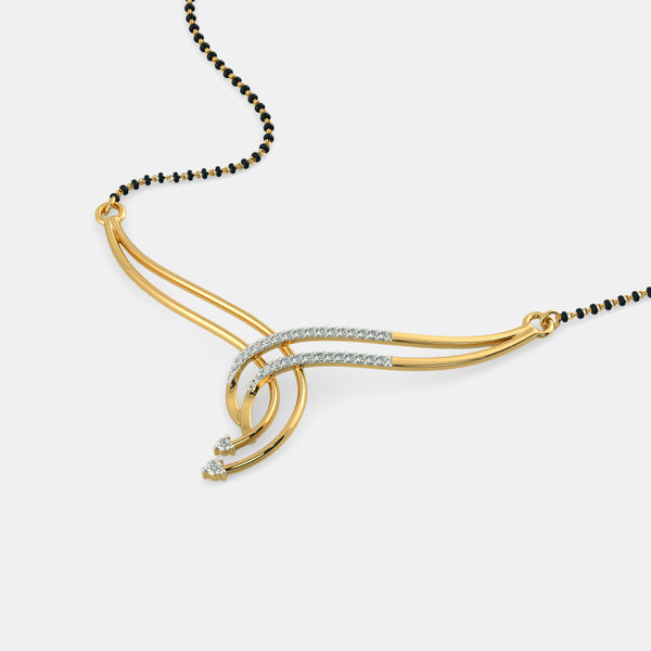 The Adhika Mangalsutra Pendant - Aggarwal jewels