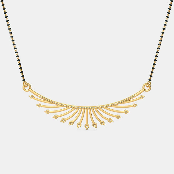 The Aadarshini Mangalsutra Pendant - Aggarwal jewels