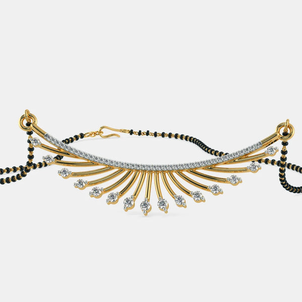 The Aadarshini Mangalsutra Pendant - Aggarwal jewels