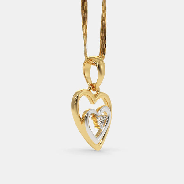 The Heart Yonder Pendant - Aggarwal jewels