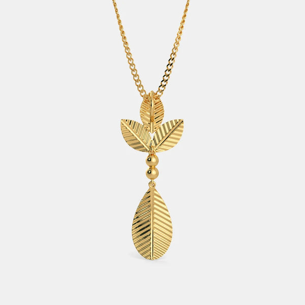 The Preen Petiole Pendant - Aggarwal jewels
