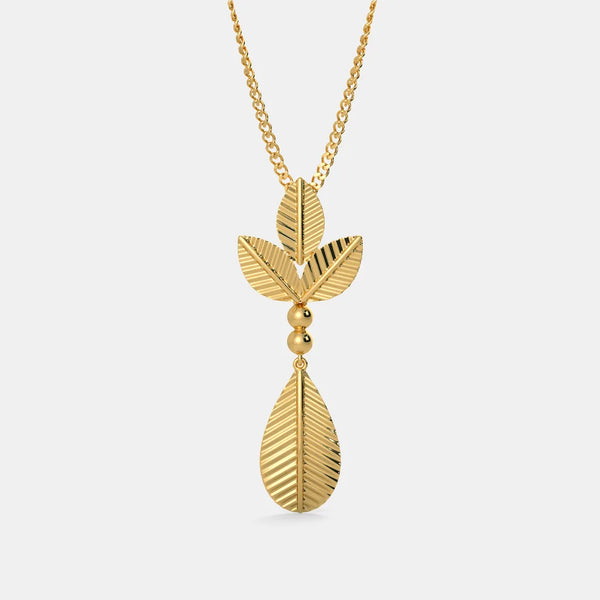 The Preen Petiole Pendant - Aggarwal jewels