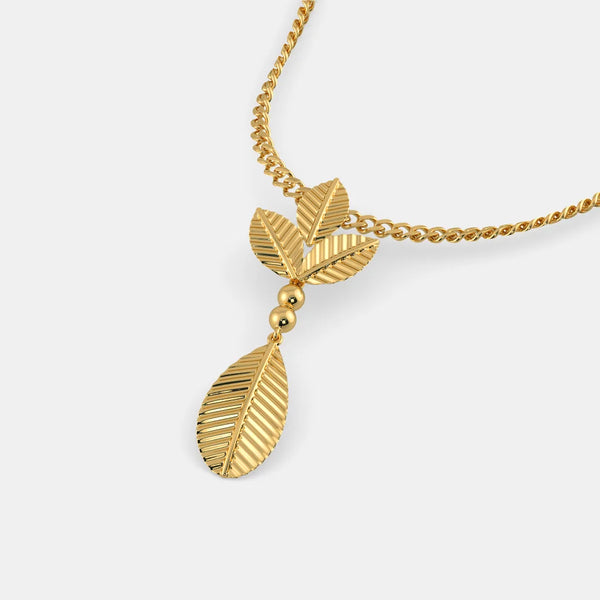 The Preen Petiole Pendant - Aggarwal jewels