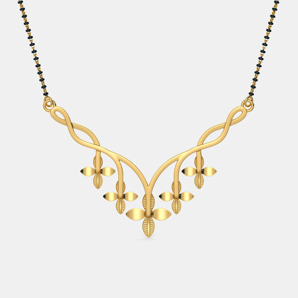 The Wondorous Vow Mangalsutra Pendant - Aggarwal jewels