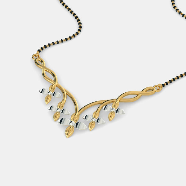 The Wondorous Vow Mangalsutra Pendant - Aggarwal jewels