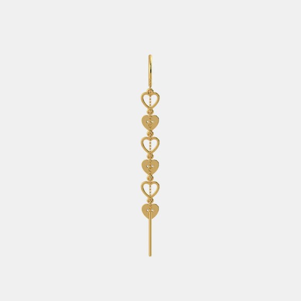 The Joyous Heart Drop Earrings - Aggarwal jewels