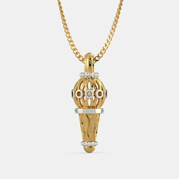 The Hanuman Mace Pendant