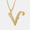 The Vibrant V Pendant