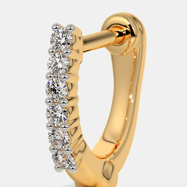 The Malani Multi Pierced Hoop Earrings - Aggarwal jewels