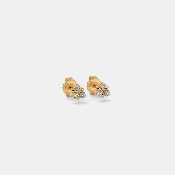 The Akamai Multi Pierced Stud Earrings - Aggarwal jewels
