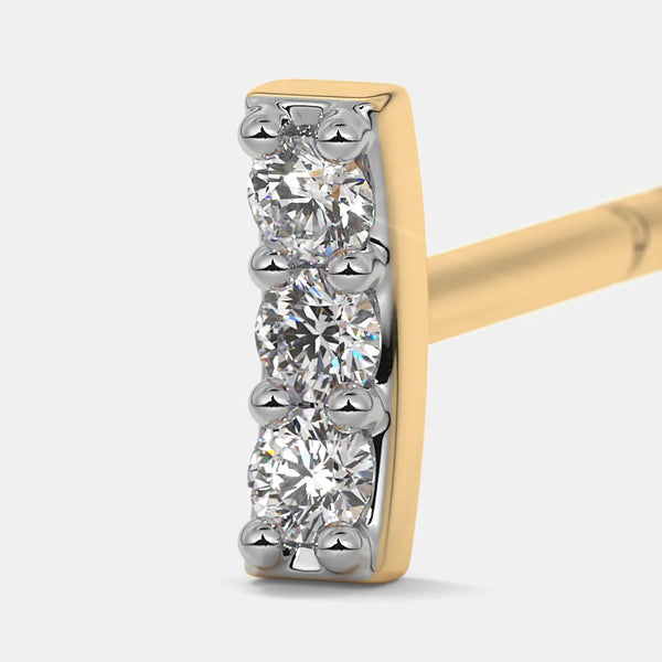 The Lua Multi Pierced Stud Earrings - Aggarwal jewels