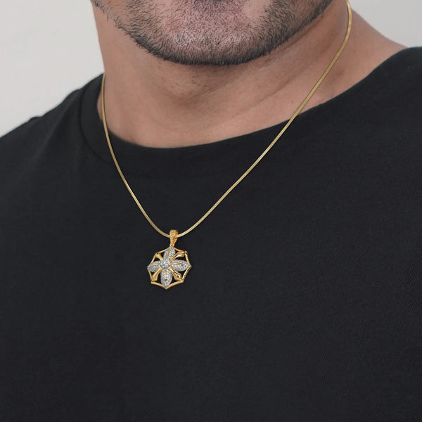The Stronghold Pendant For Him - Aggarwal jewels