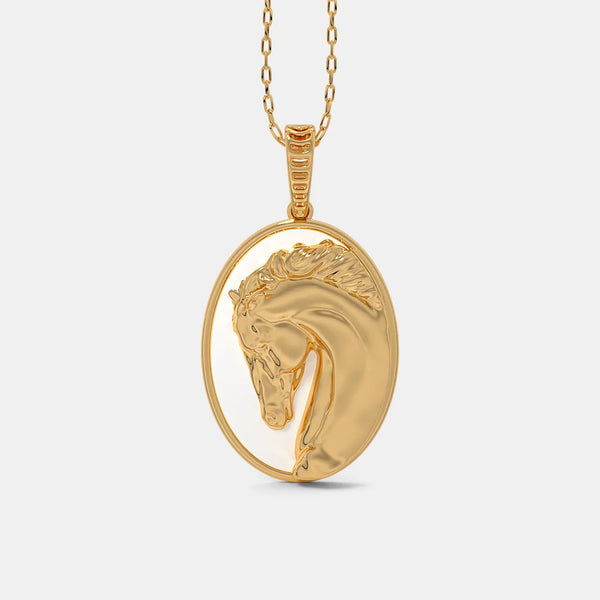 The Equine Pendant For Him - Aggarwal jewels