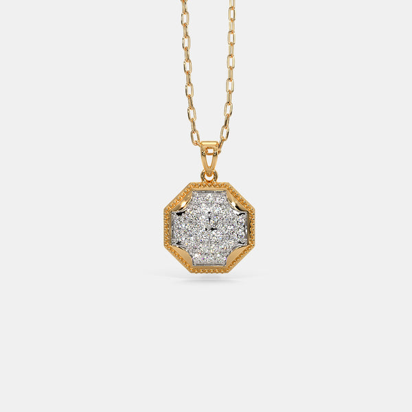 The Crystal Hive Pendant For Him - Aggarwal jewels