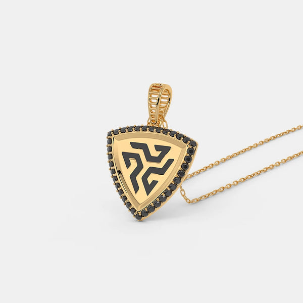 The Trivecta Pendant For Him - Aggarwal jewels
