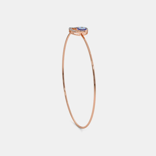 The Pear Evil Eye Toggle Bangle