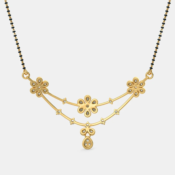 The Parijat Mangalsutra Pendant - Aggarwal jewels