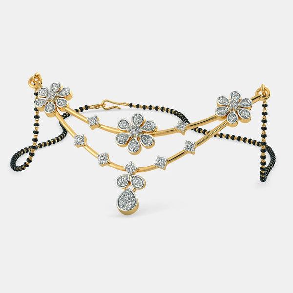 The Parijat Mangalsutra Pendant - Aggarwal jewels