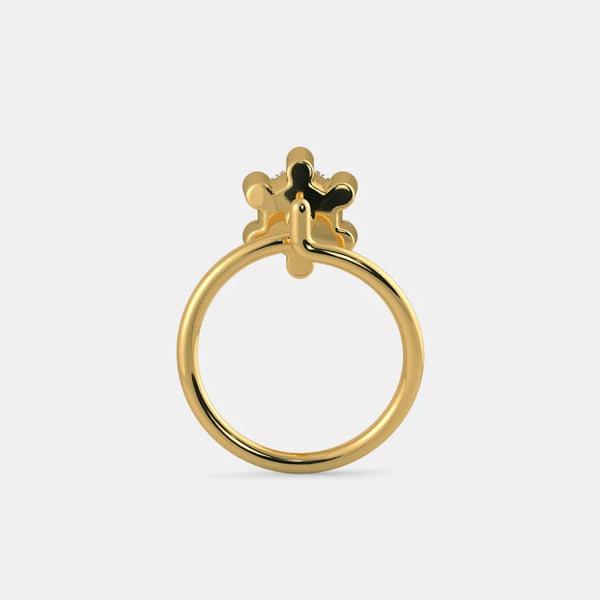 The Hyacinth Nose Pin - Aggarwal jewels