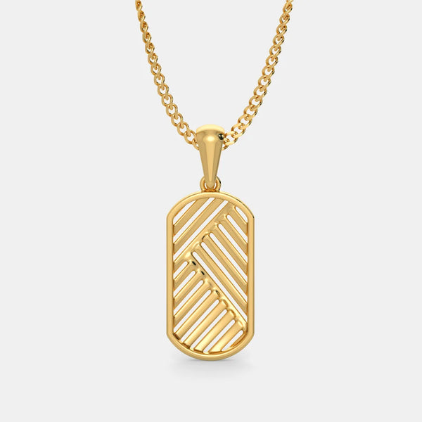 The Twill Weave Pendant