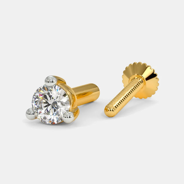 The Laurel Nose Screw - Aggarwal jewels