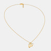 The Cursive A Necklace - Aggarwal jewels