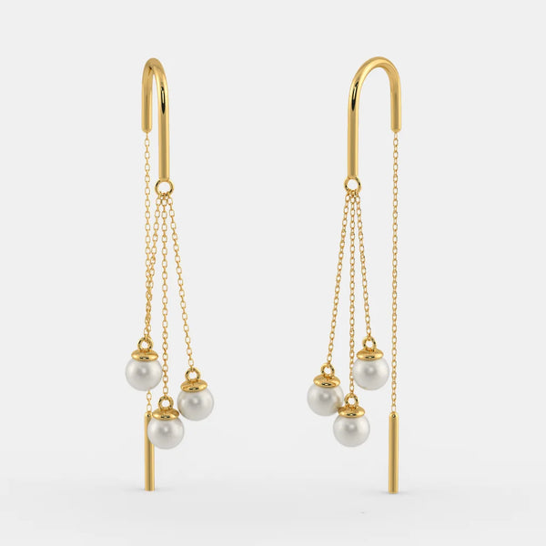 The Pratibha Sui Dhaga Earrings - Aggarwal jewels