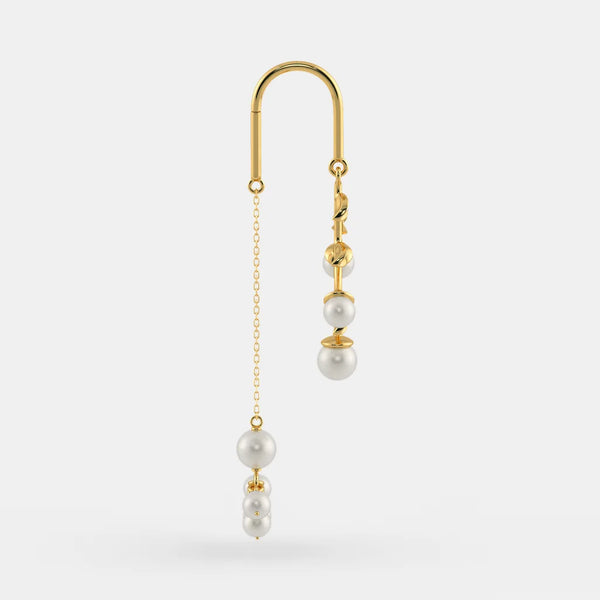 The Indu Sui Dhaga Earrings - Aggarwal jewels