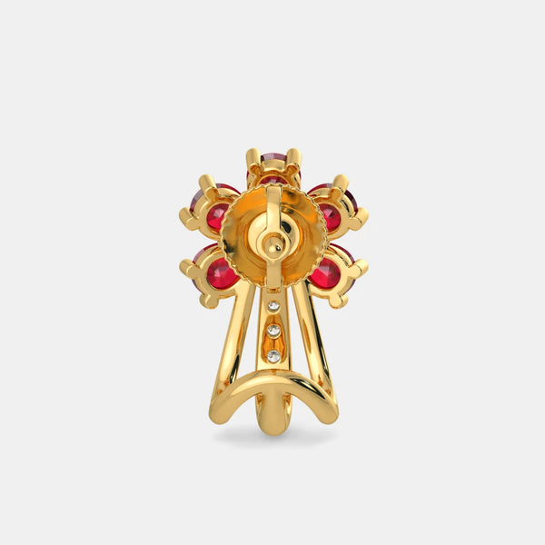 The Anurita Hoop Earrings - Aggarwal jewels