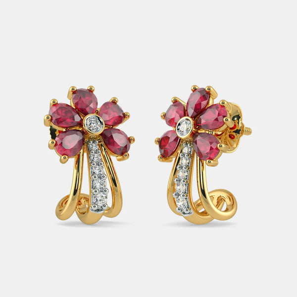 The Anurita Hoop Earrings - Aggarwal jewels
