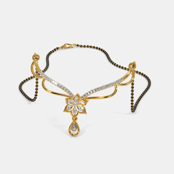 The Anaka Mangalsutra Pendant - Aggarwal jewels