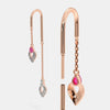 The Affluer Sui Dhaga Earrings - Aggarwal jewels