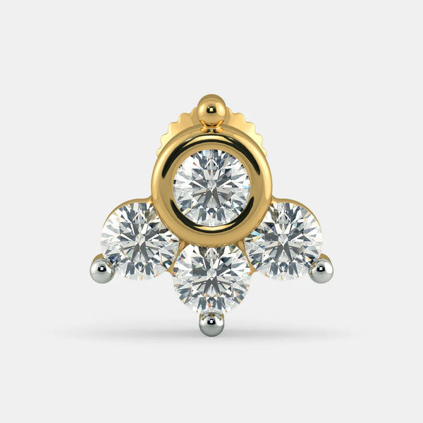 The Wisteria Nose Screw - Aggarwal jewels