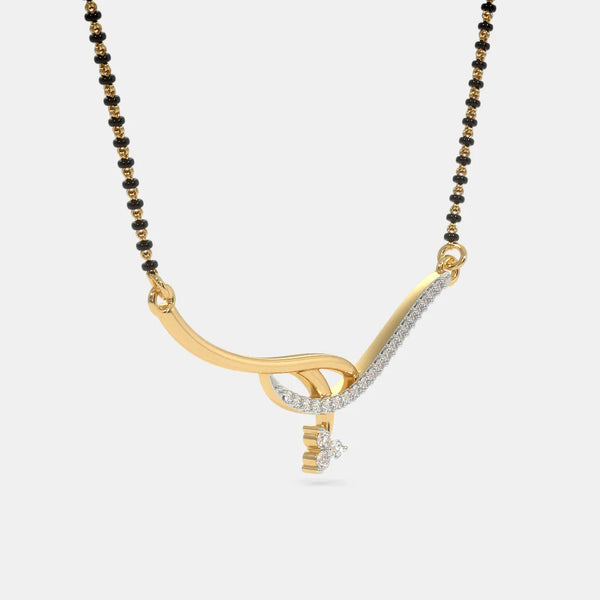 The Ekani Mangalsutra Pendant - Aggarwal jewels