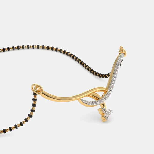 The Ekani Mangalsutra Pendant - Aggarwal jewels