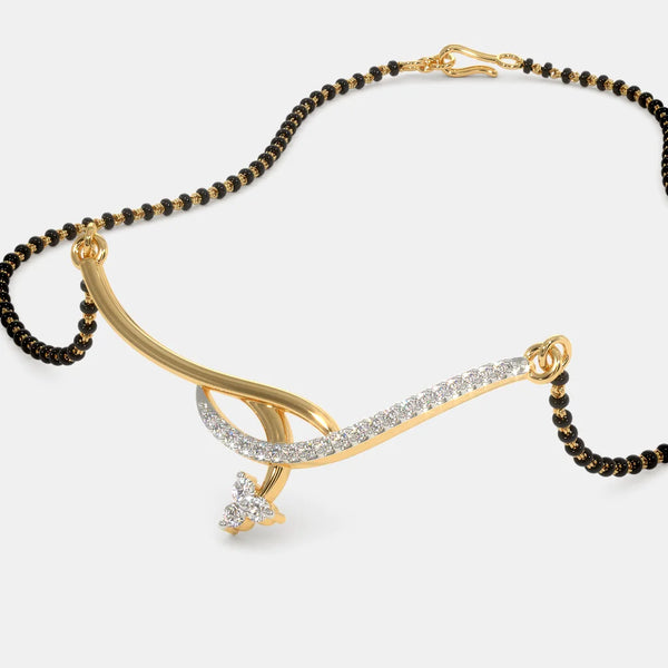 The Ekani Mangalsutra Pendant - Aggarwal jewels