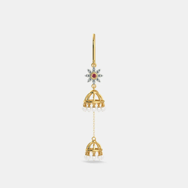 The Khushi Sui Dhaga Earrings - Aggarwal jewels