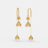 The Khushi Sui Dhaga Earrings - Aggarwal jewels