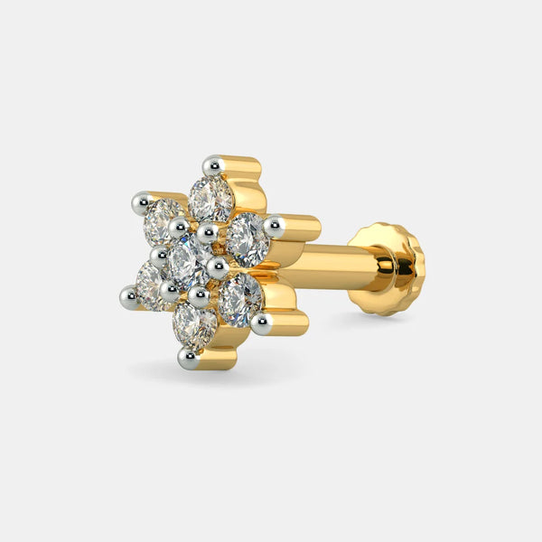 The Vervain Nose Screw - Aggarwal jewels