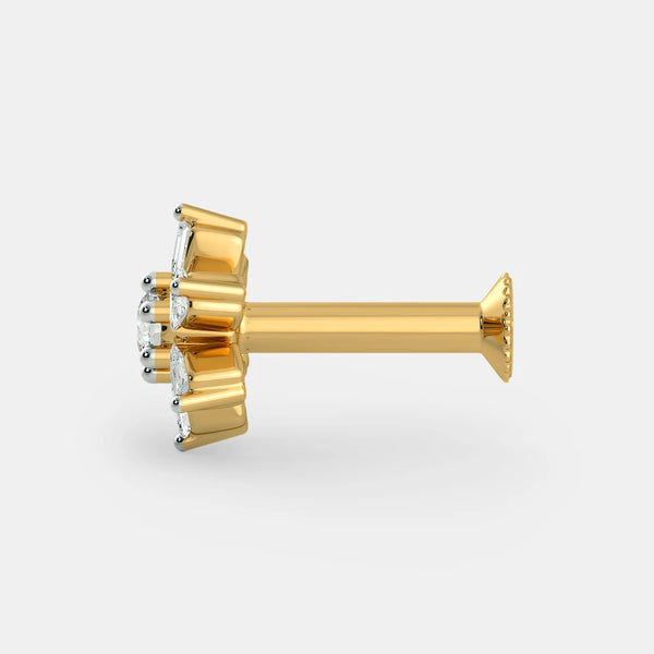 The Caladium Nose Screw - Aggarwal jewels