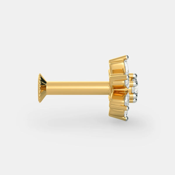 The Caladium Nose Screw - Aggarwal jewels